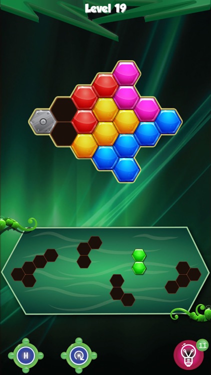 Hexagon Block Logic Puzzle screenshot-4