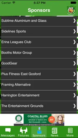Game screenshot East Gosford FC apk