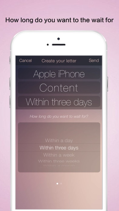 Send Feature - Letter You screenshot 4