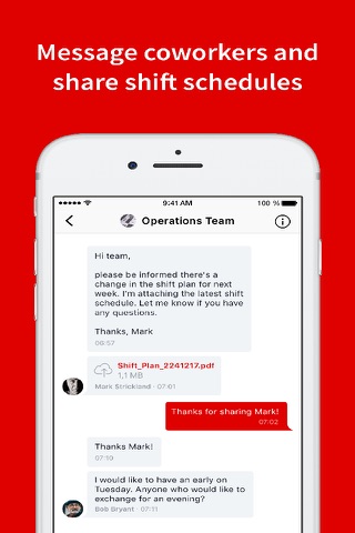 MM Chat - Employee App screenshot 3