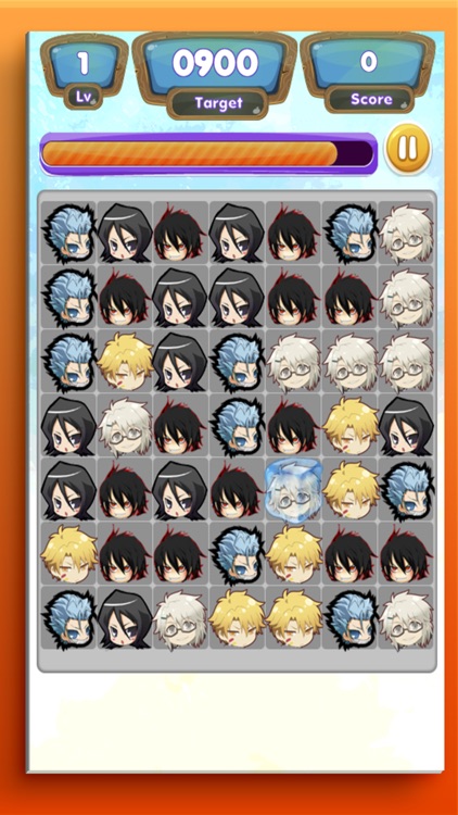 Anime Crush match puzzle manga