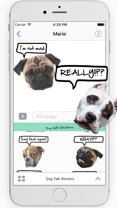 Dog Talk Stickers screenshot 2