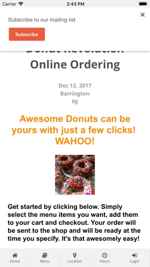 Donut Revolution NJ(圖1)-速報App