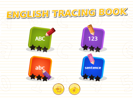 English Tracing Bookのおすすめ画像1