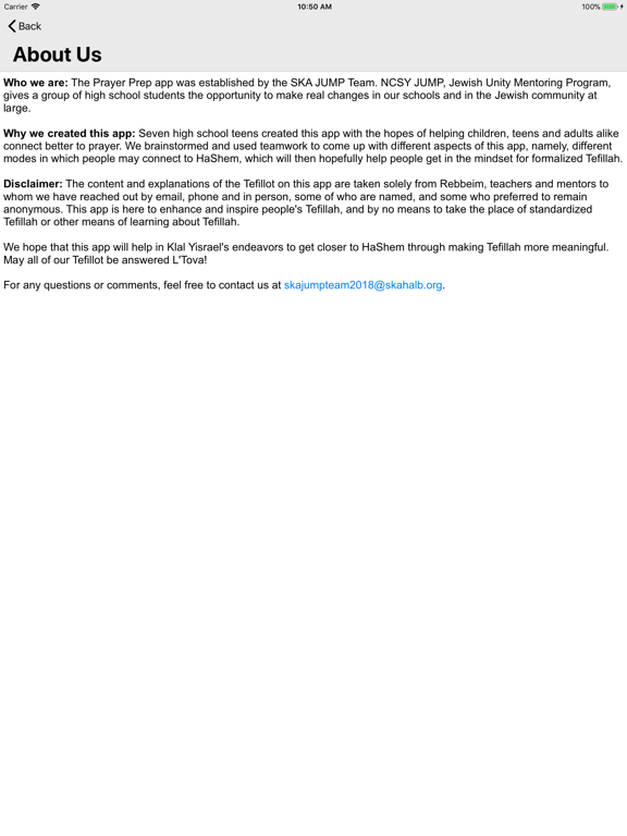 Prayer Prep iPad screenshot 5 - Reference app