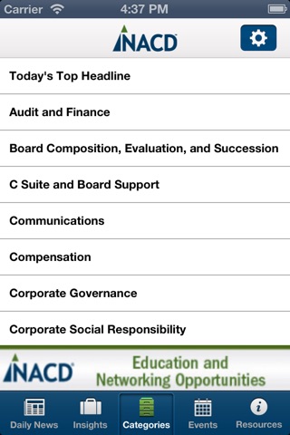 NACD Mobile screenshot 3