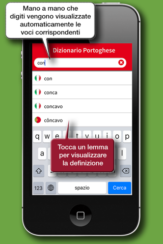 Dizionario Portoghese Hoepli screenshot 2