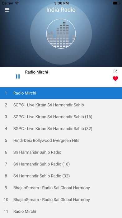 India Radio Station: Indian FM screenshot 4