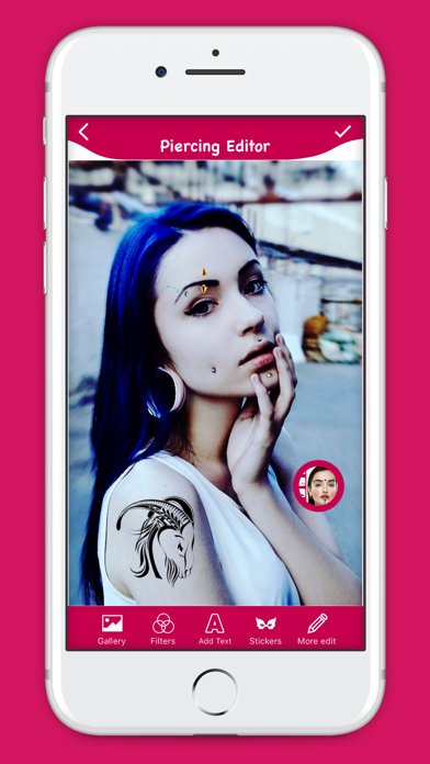 Piercing Photo Editor - Boothのおすすめ画像1