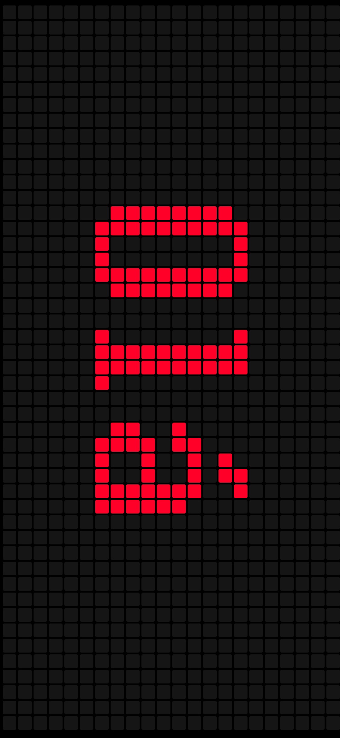 Screenshot do app LEDit