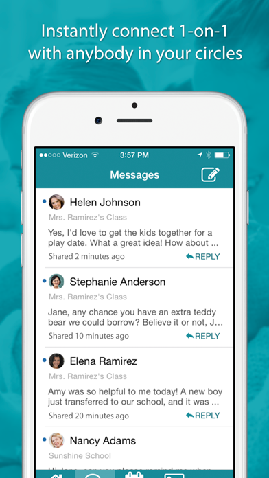 SimplyCircle Parent Engagement iPhone screenshot 4 - Productivity app