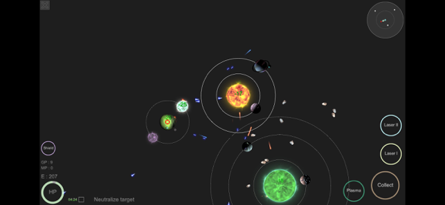 MySolar - Crea la teva captura de pantalla dels planetes