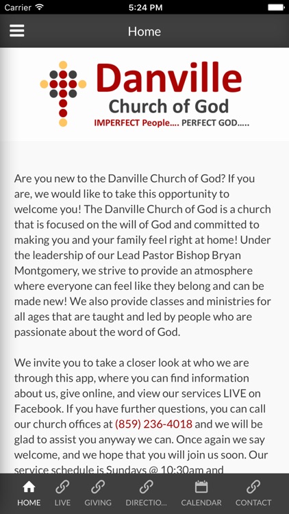 Danville Church of God - Danville, KY