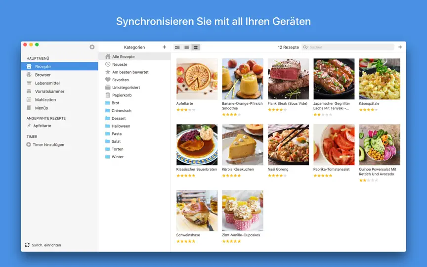 Screenshot von Paprika Recipe Manager 3 auf dem iPhone 1