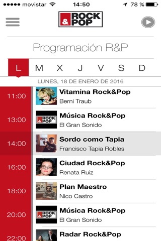 Rock&Pop Radio screenshot 2