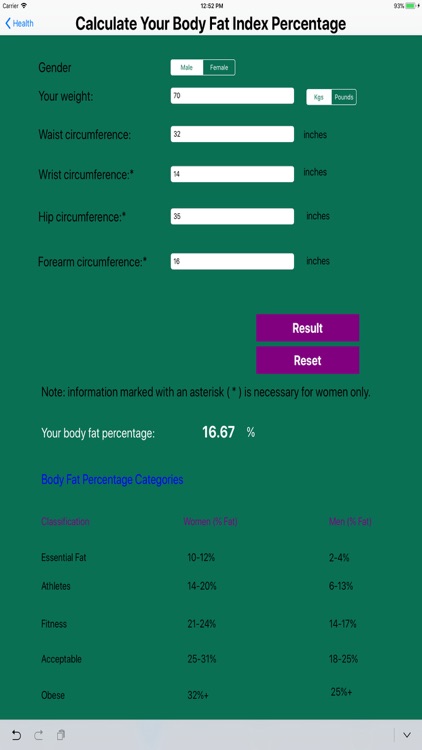 Mapping - walking running