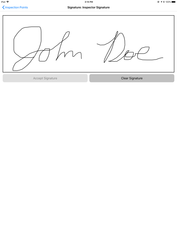 InspectARide iPad screenshot 7 - Business app