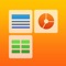 The ultimate helping hand for users of MS Office, Bundle for MS Office provides you with over 10,000 original designs for Word documents, professional template lines for MS Word, spreadsheet templates for MS Excel, impressive slideshow themes for MS PowerPoint, cute and fancy graphics and free stock pictures