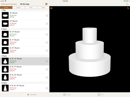 Screenshot #5 pour Calculated Cakes