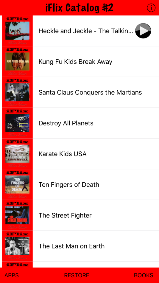 iFlix Classic Movies #2 - 1.2 - (iOS)