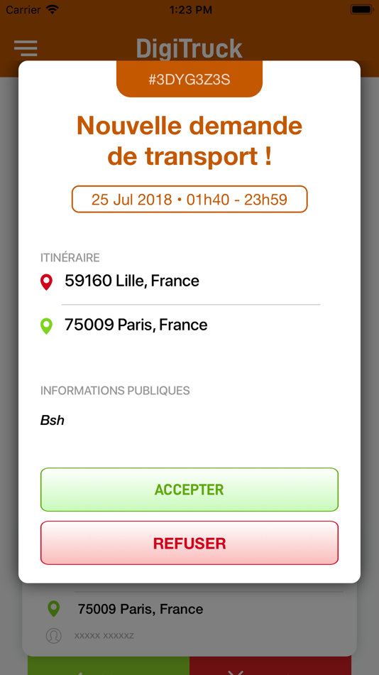 #4. DigiTruck Driver (iOS) 由: Agence Cinquante5
