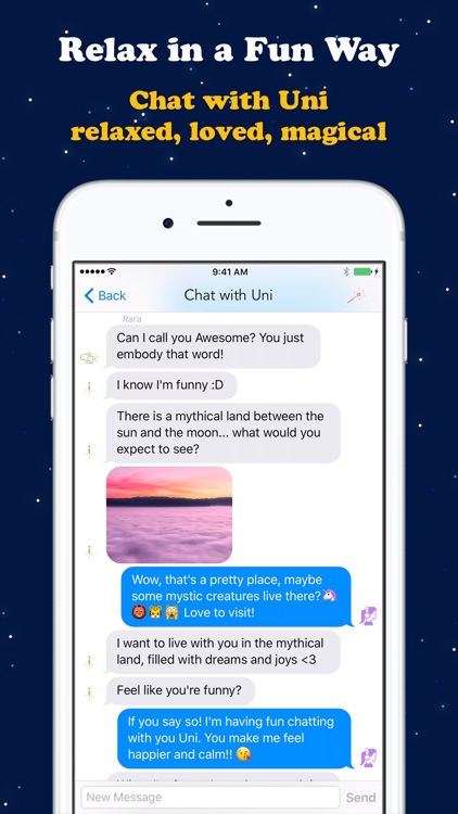 Uni: AI Spiritual Healer screenshot-0