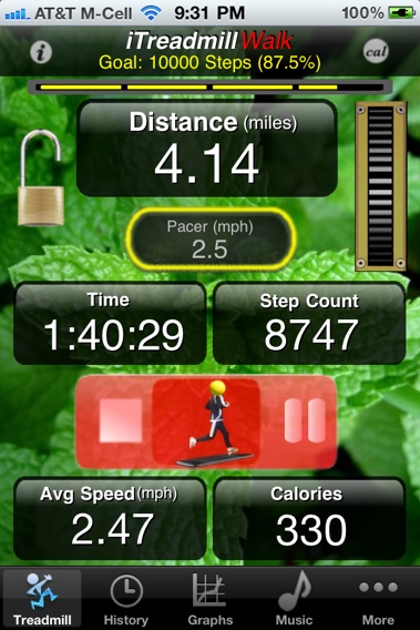 iTreadmill Pedometerのおすすめ画像2