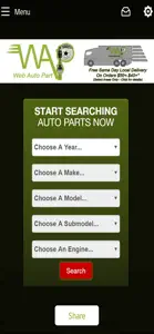 Web Auto Part screenshot #1 for iPhone