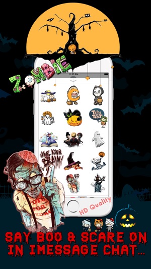 Spooky Halloween Cartoon Emoji(圖2)-速報App