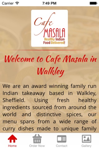 Cafe Masala screenshot 2