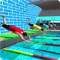 Water Swimming Diving Race