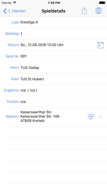 TuS St. Hubert Fußball