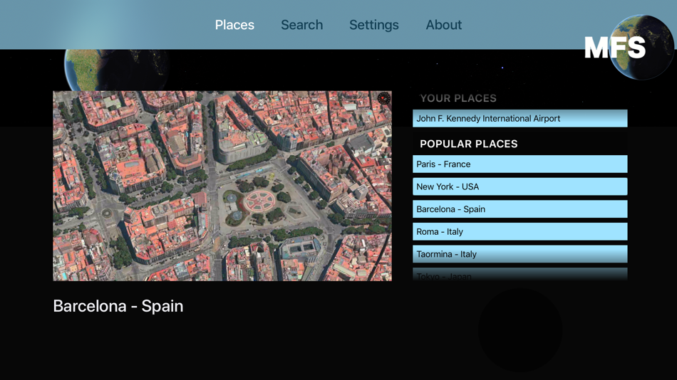 #1. Map Flight Simulator (iOS) By: Sandro Rossetti