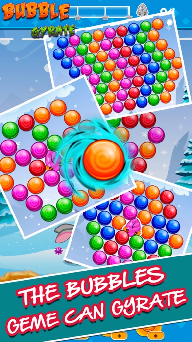 Bubble Gyrate：面白いポップシューティングゲームのおすすめ画像1