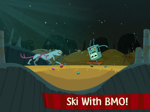 Ski Safari: Adventure Time screenshot 2