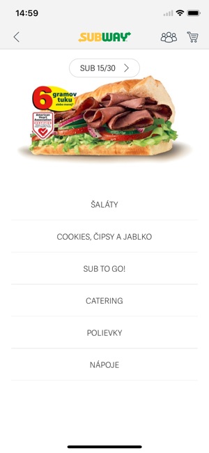 SUBWAY® Slovensko(圖3)-速報App