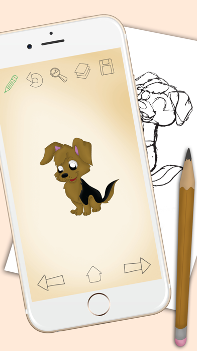 Screenshot #1 pour Comment dessiner des chiens