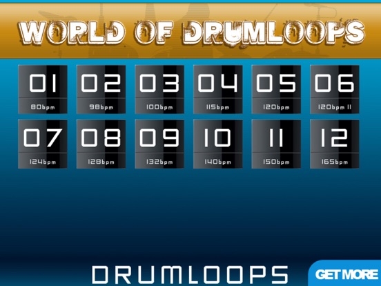 Screenshot #5 pour World Of Drum Loops