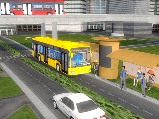 Crazy School Bus Driver 2018 iPad app afbeelding 4