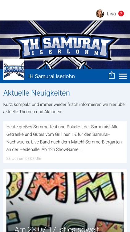 IH Samurai Iserlohn