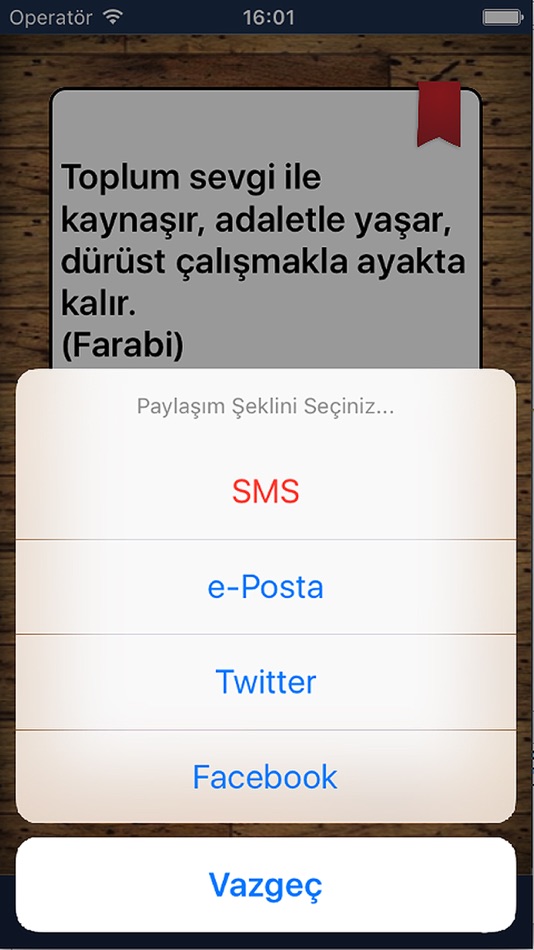 #4. Günün Sözü (iOS) Podle: Tansel Demir