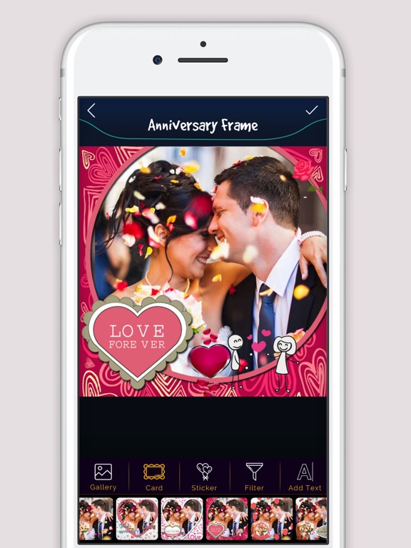 Screenshot #4 pour Anniversary Square Photo Frame