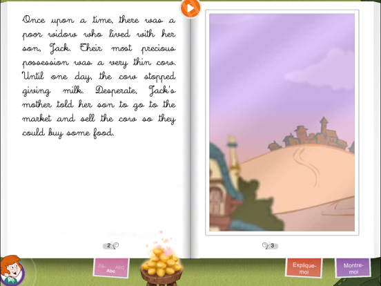 Discover Jack & the Beanstalk iPad screenshot