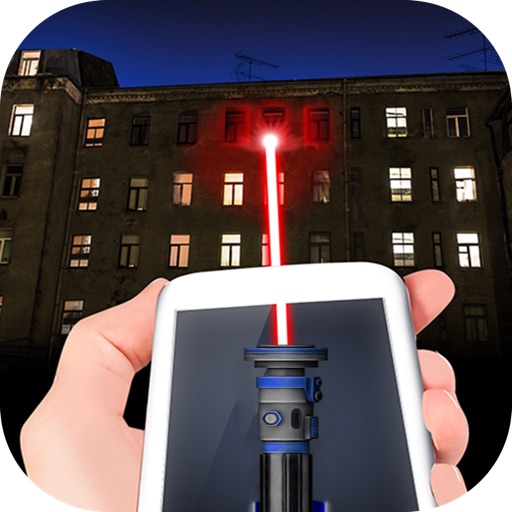 Simulateur Laser Joke iOS App