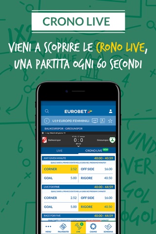 Eurobet Scommesse Sportive screenshot 3