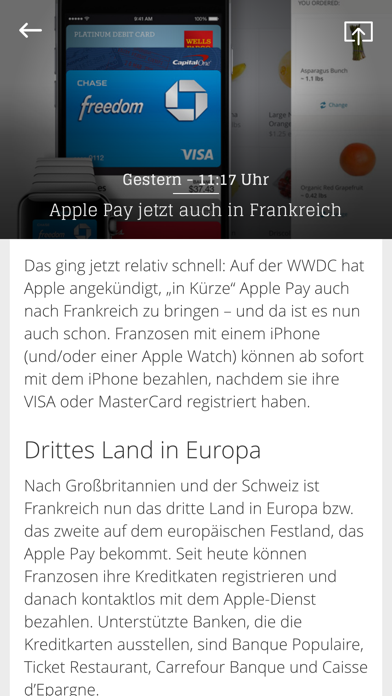 Apfelnews Magazin Screenshot