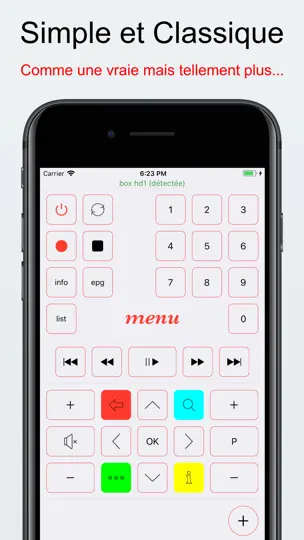 Screenshot von Freezape - Telecommande auf dem iPhone 1