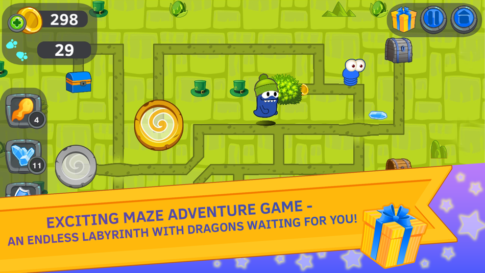 #1. Maze runner. Endless labyrinth (iOS) 由: Bergia Inc
