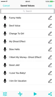 voice changer calls record-er iphone screenshot 4