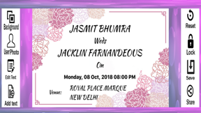 Party & Wedding Card Maker screenshot